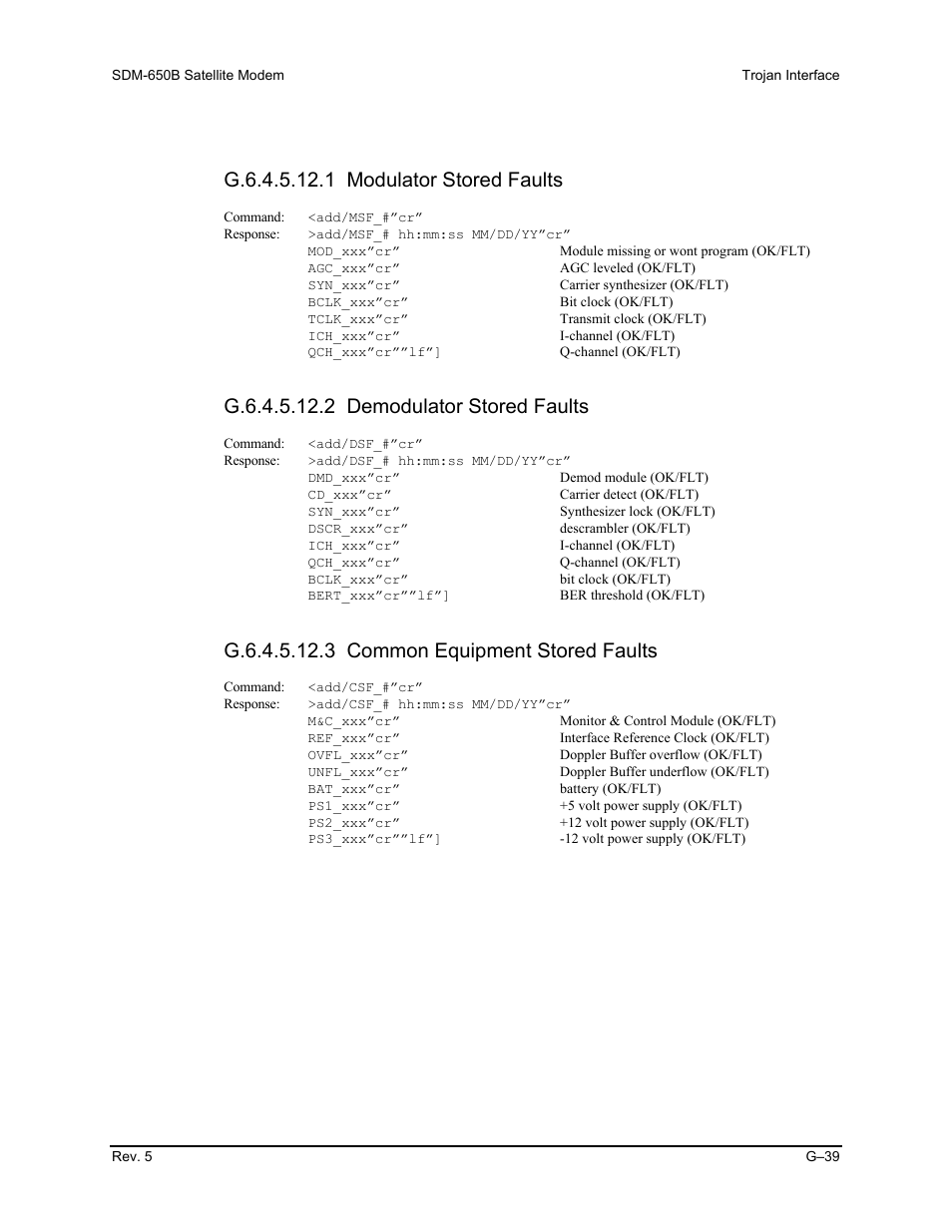 Comtech EF Data SDM-650B User Manual | Page 335 / 348