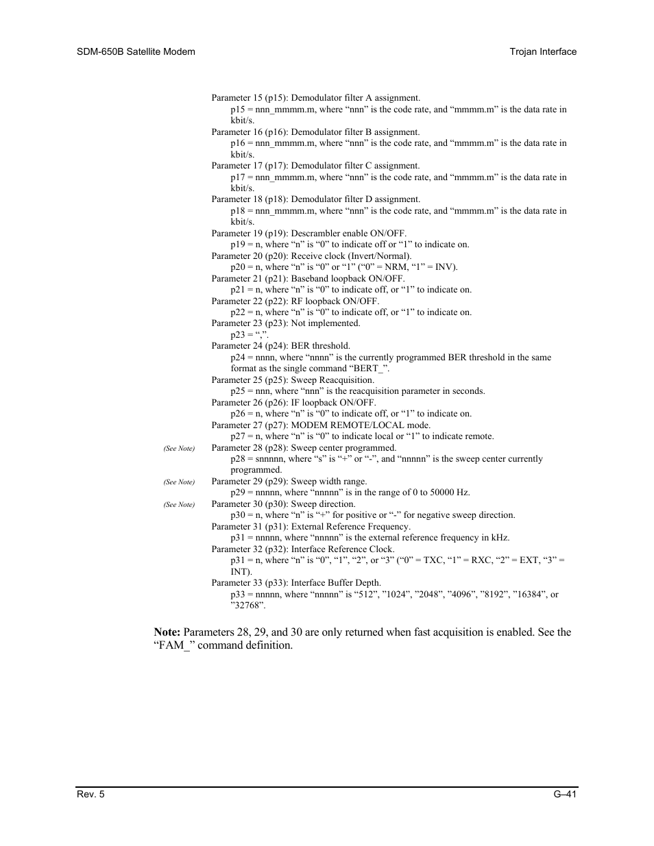 Comtech EF Data SDM-650B User Manual | Page 337 / 348