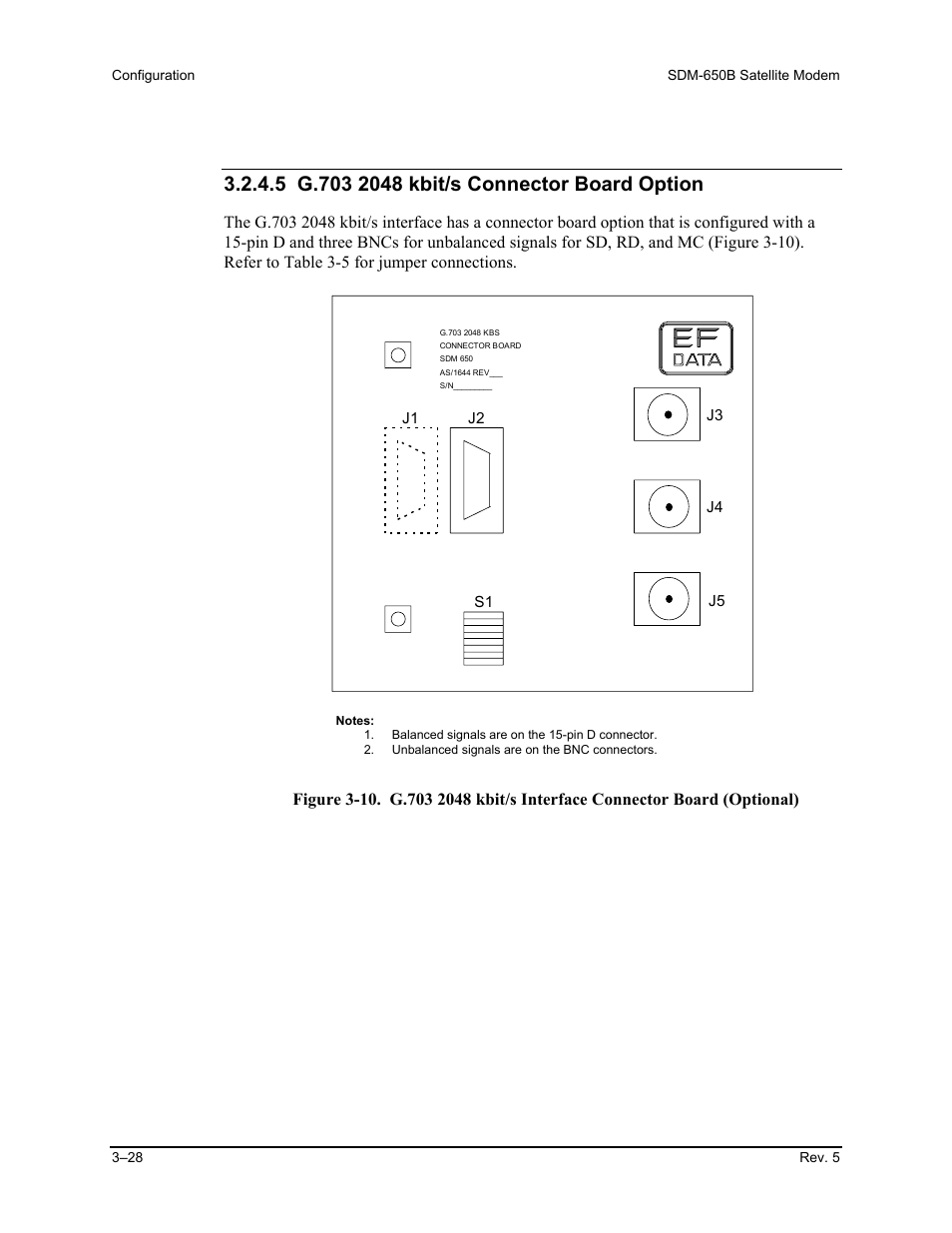 Comtech EF Data SDM-650B User Manual | Page 70 / 348