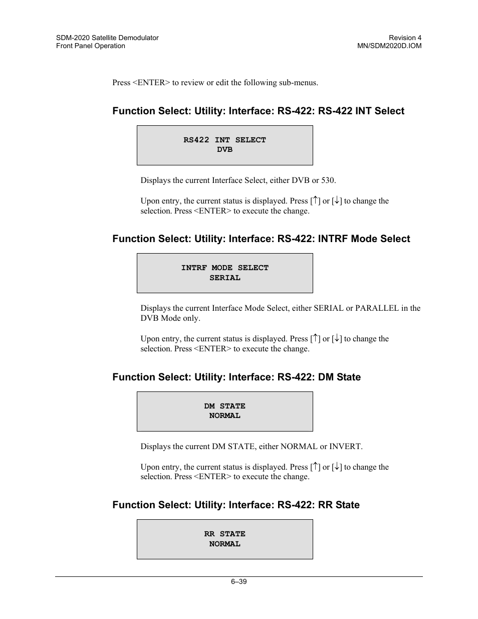 Comtech EF Data SDM-2020 User Manual | Page 103 / 234