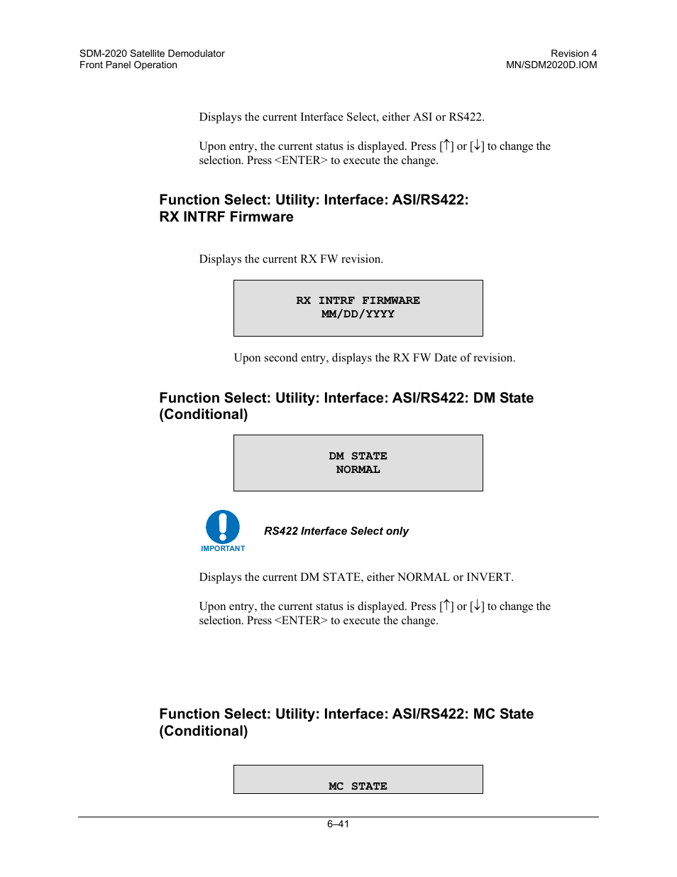 Comtech EF Data SDM-2020 User Manual | Page 105 / 234