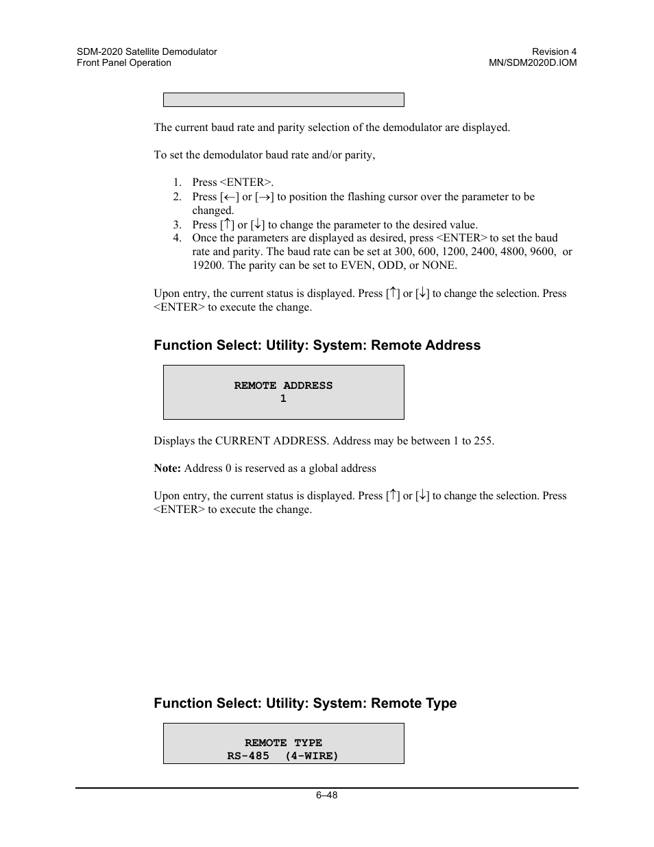 Comtech EF Data SDM-2020 User Manual | Page 112 / 234