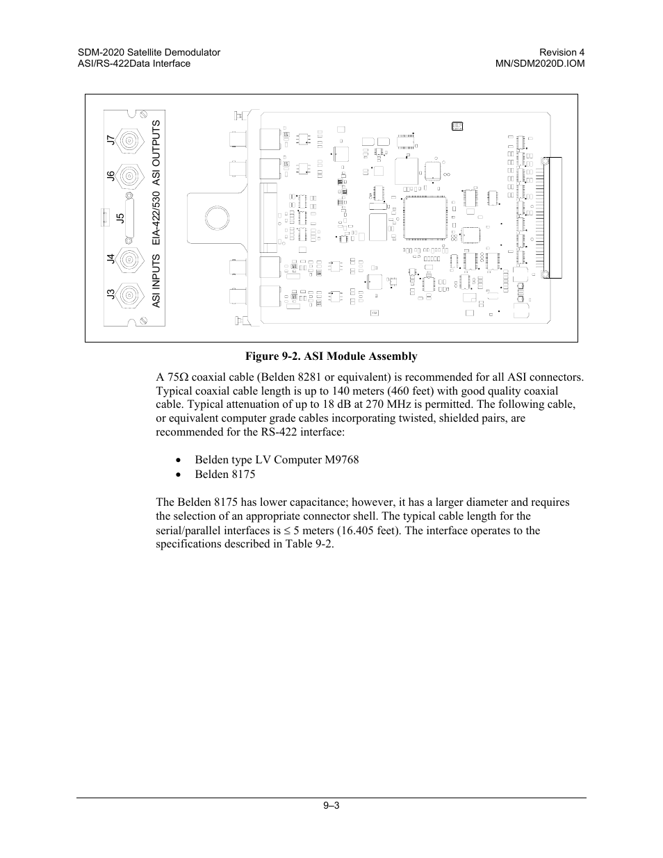 Comtech EF Data SDM-2020 User Manual | Page 147 / 234