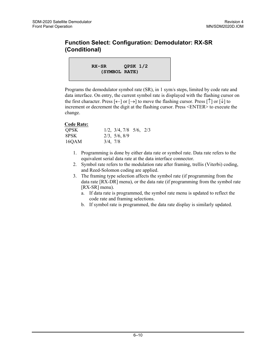 Comtech EF Data SDM-2020 User Manual | Page 74 / 234