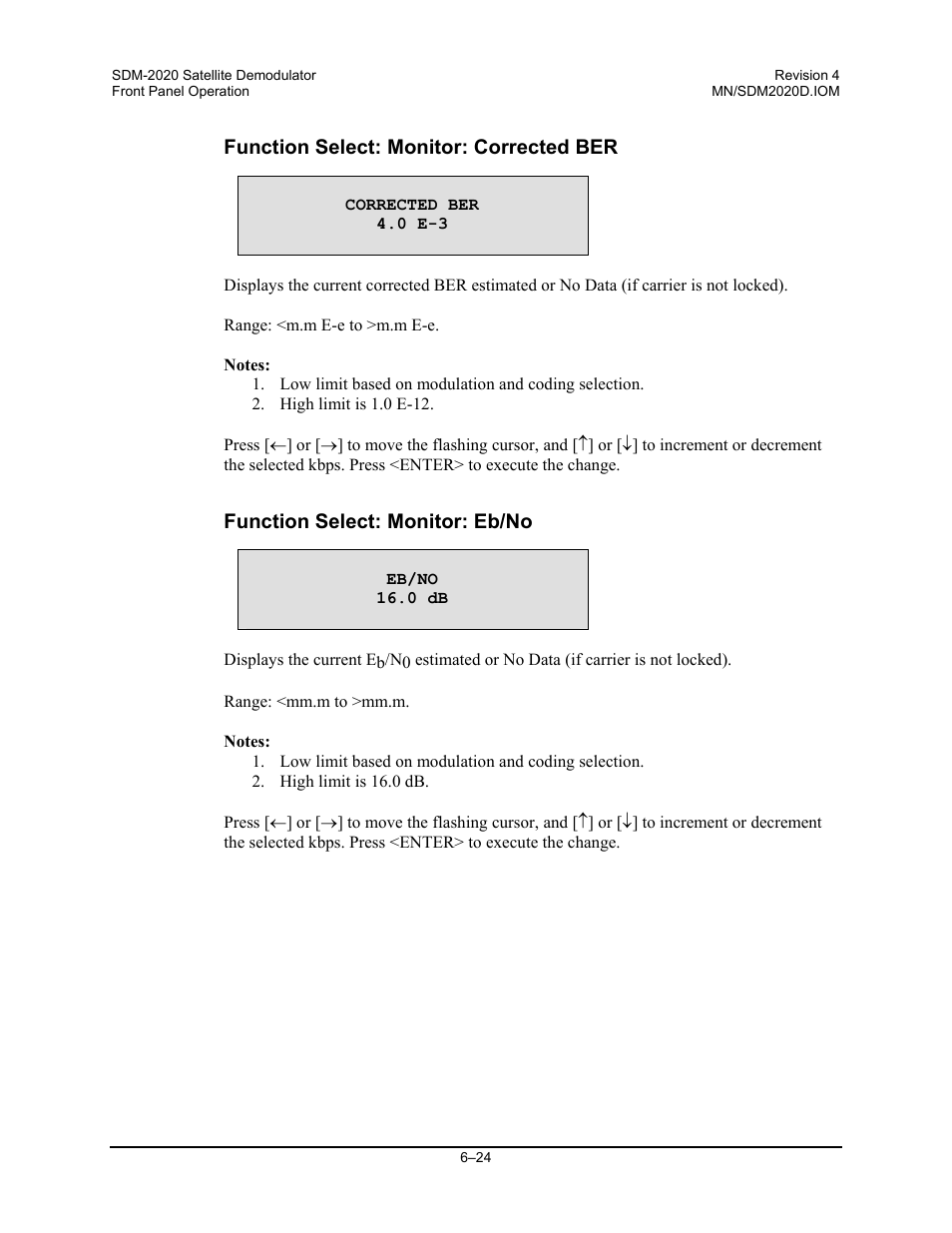 Comtech EF Data SDM-2020 User Manual | Page 88 / 234