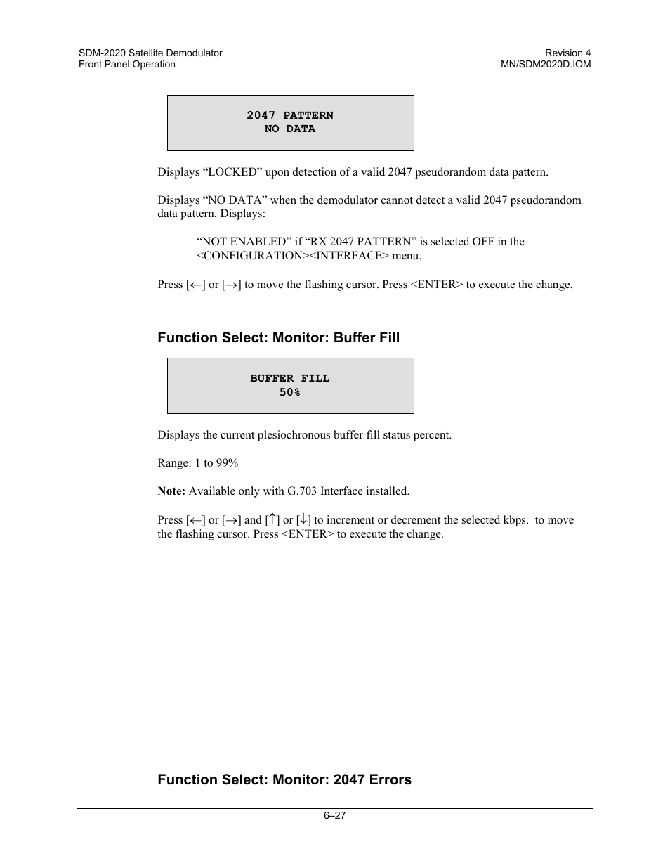 Comtech EF Data SDM-2020 User Manual | Page 91 / 234