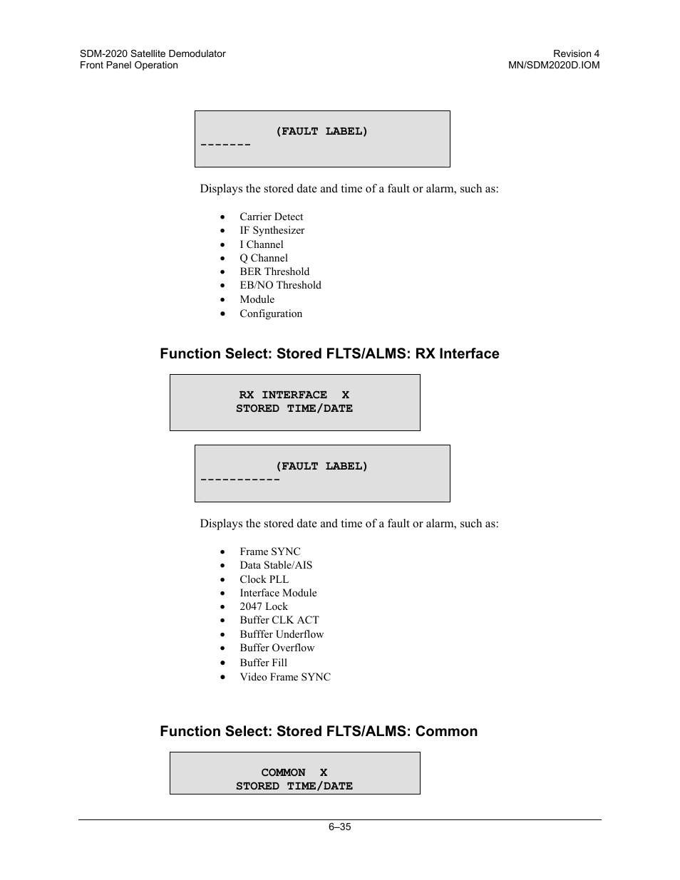 Comtech EF Data SDM-2020 User Manual | Page 99 / 234