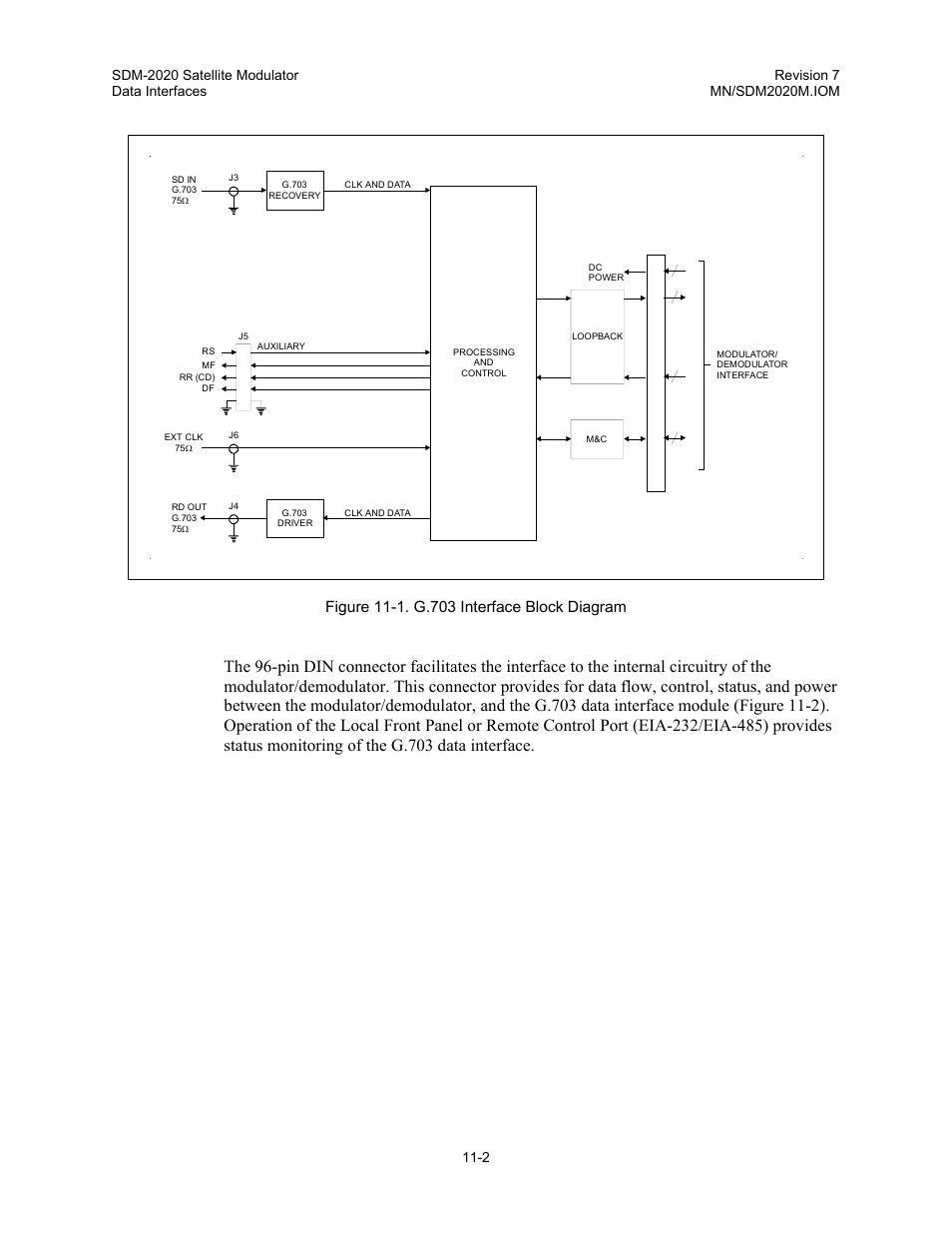 Comtech EF Data SDM-2020 User Manual | Page 137 / 266