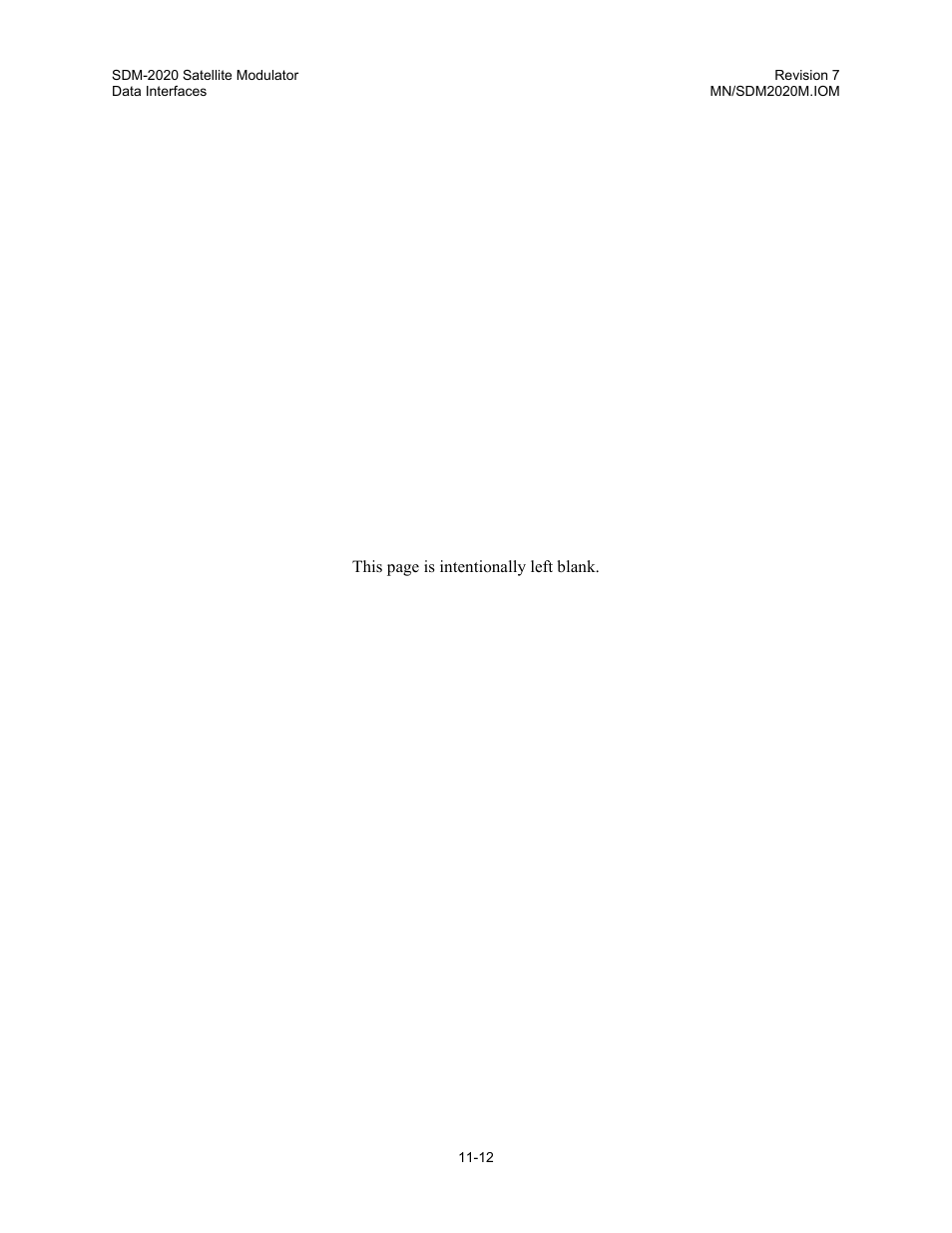 Comtech EF Data SDM-2020 User Manual | Page 147 / 266