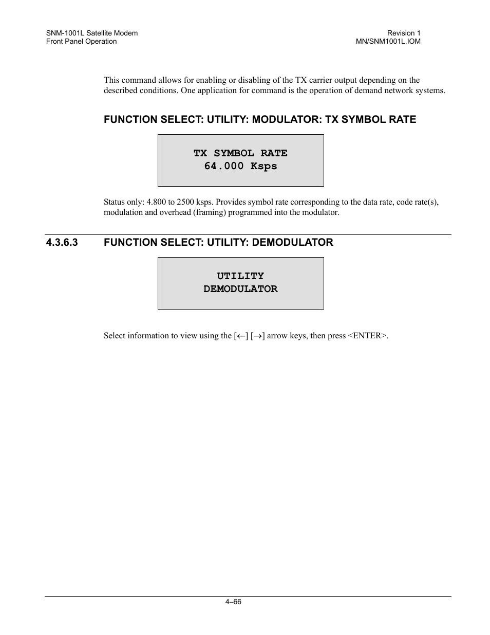 Comtech EF Data SNM-1001L User Manual | Page 130 / 344