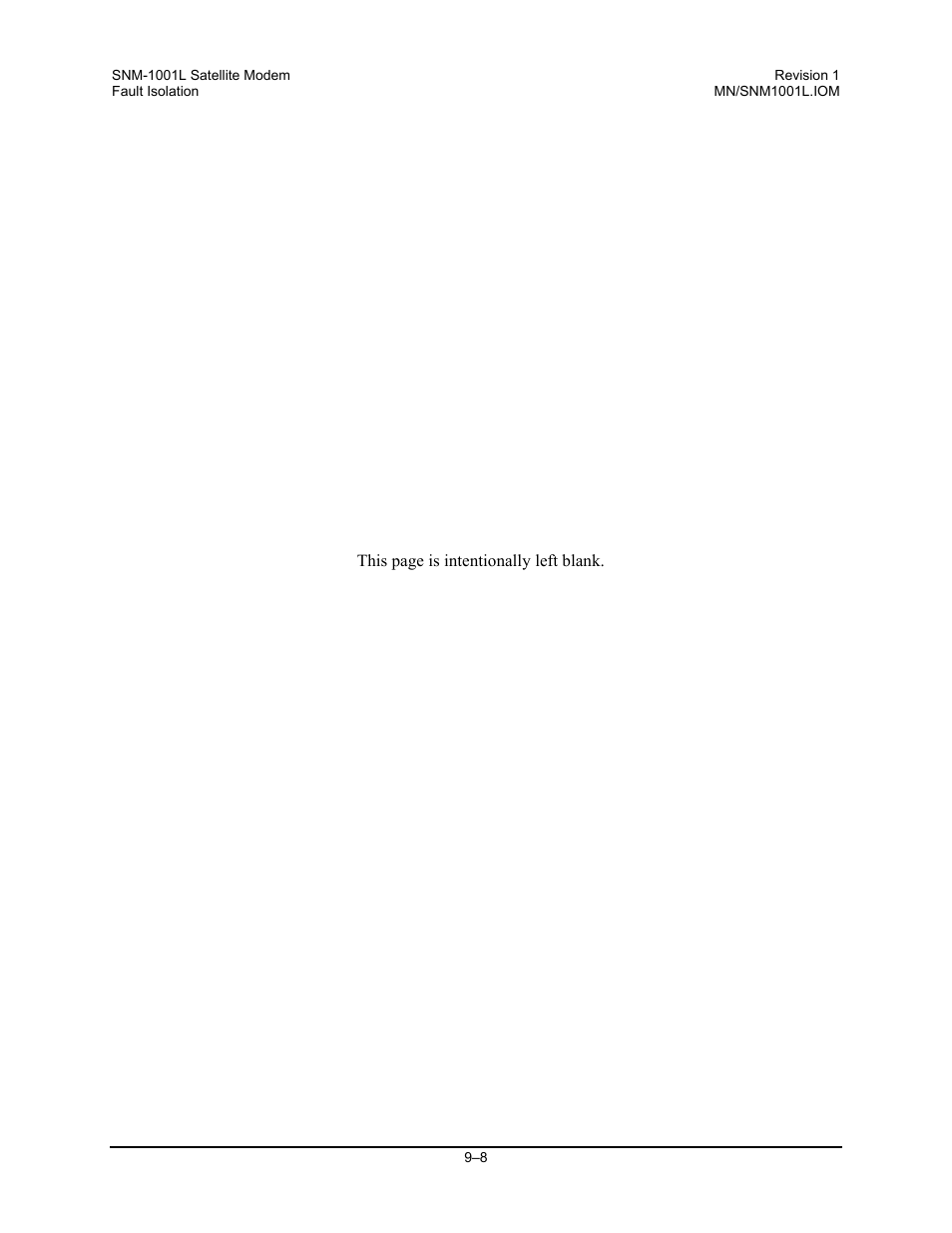 Comtech EF Data SNM-1001L User Manual | Page 204 / 344