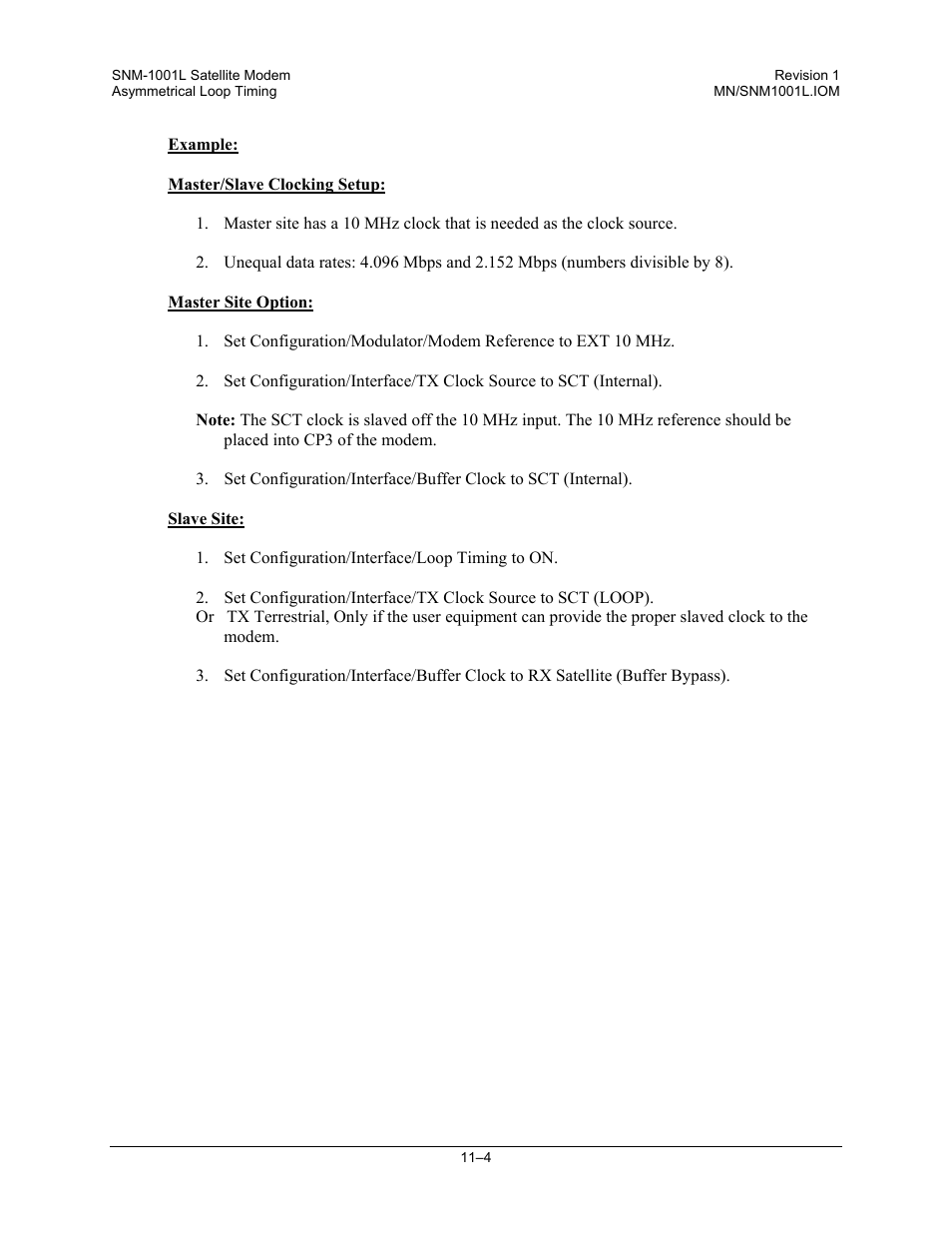 Comtech EF Data SNM-1001L User Manual | Page 216 / 344