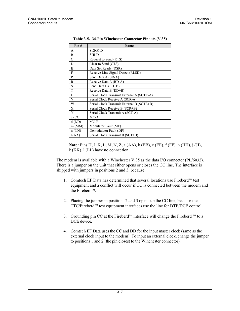 Comtech EF Data SNM-1001L User Manual | Page 59 / 344