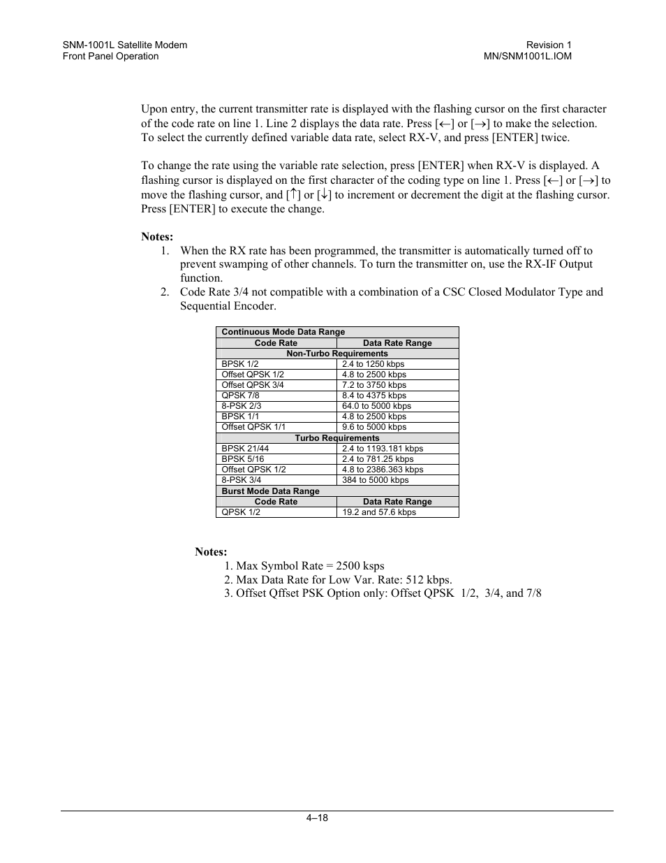 Comtech EF Data SNM-1001L User Manual | Page 82 / 344