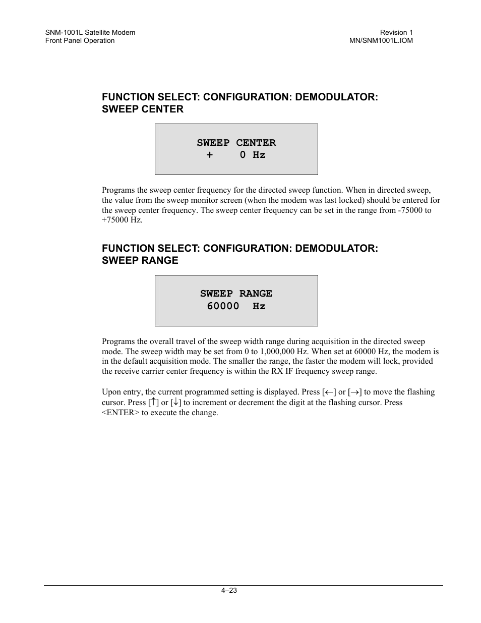 Comtech EF Data SNM-1001L User Manual | Page 87 / 344