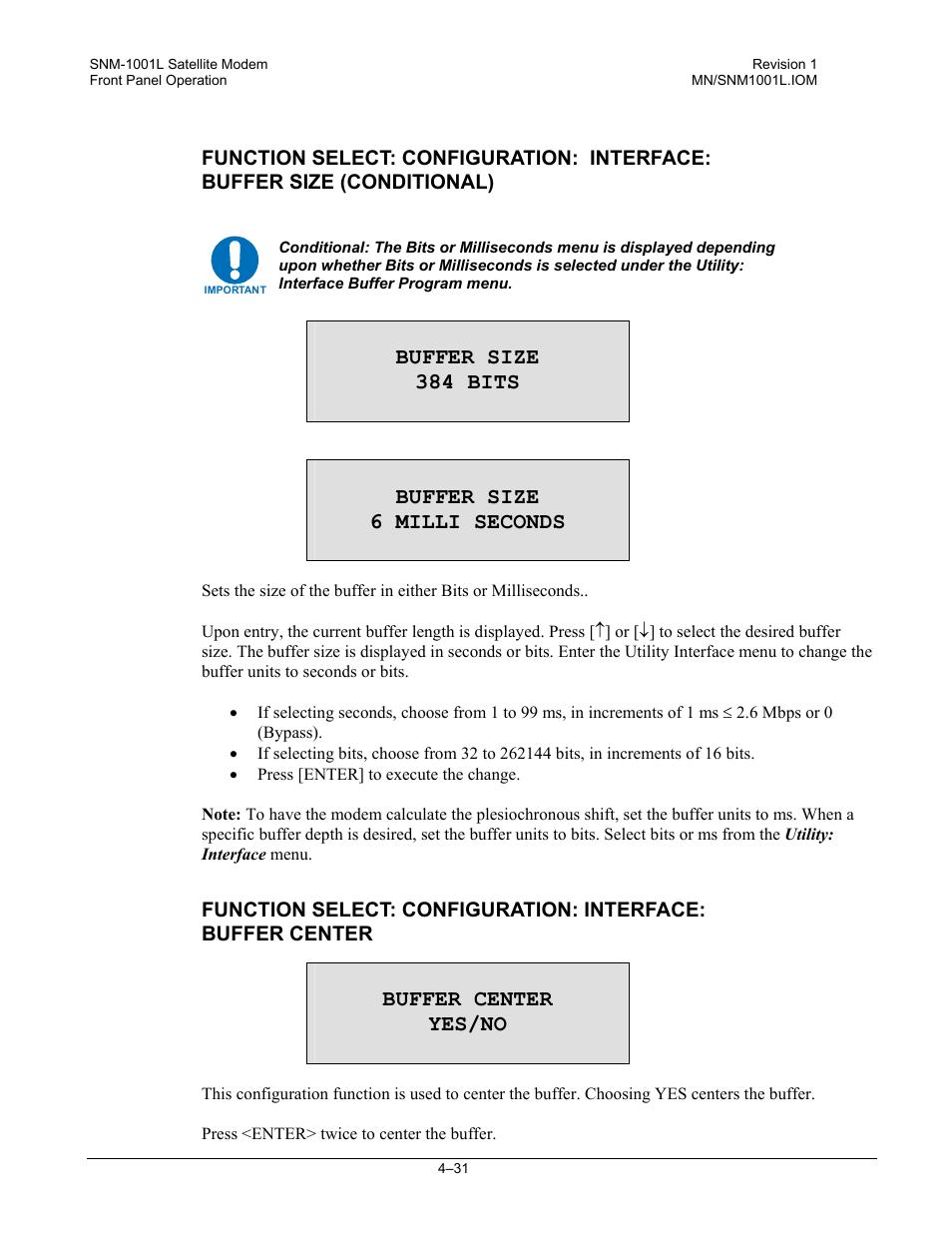 Comtech EF Data SNM-1001L User Manual | Page 95 / 344