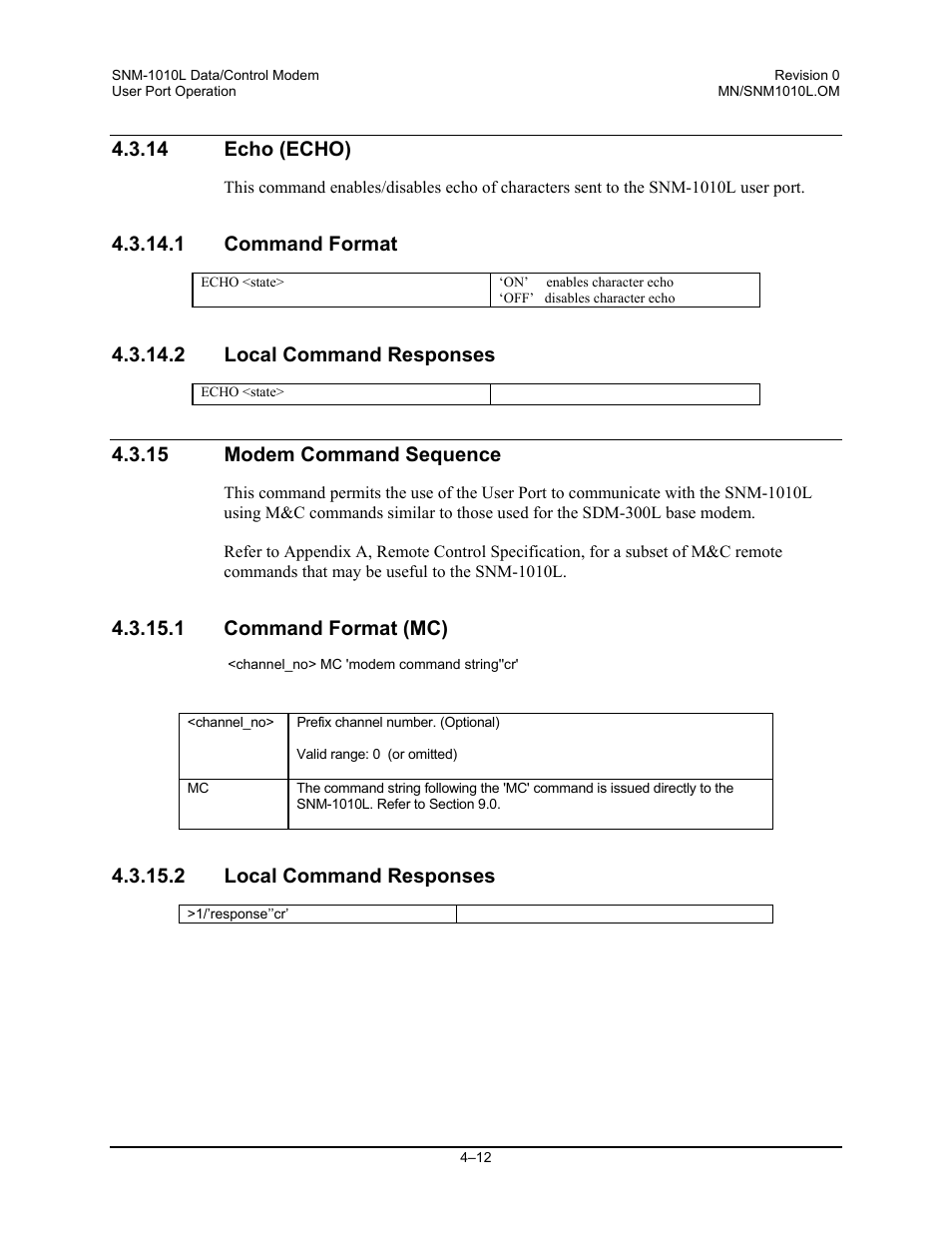 Comtech EF Data SNM-1010L User Manual | Page 130 / 266