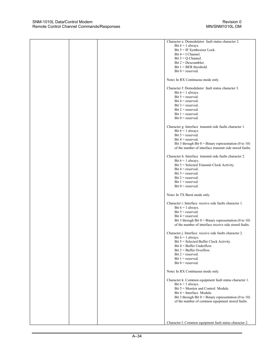 Comtech EF Data SNM-1010L User Manual | Page 232 / 266