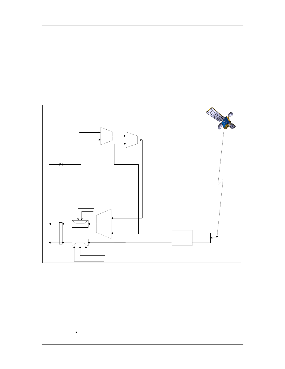 2 clocking options, 1 rx buffer clock options, Figure 3-4. clocking and polarity diagram | Rx satellite clock (recovered from satellite) | Comtech EF Data DD2401 VME User Manual | Page 22 / 98