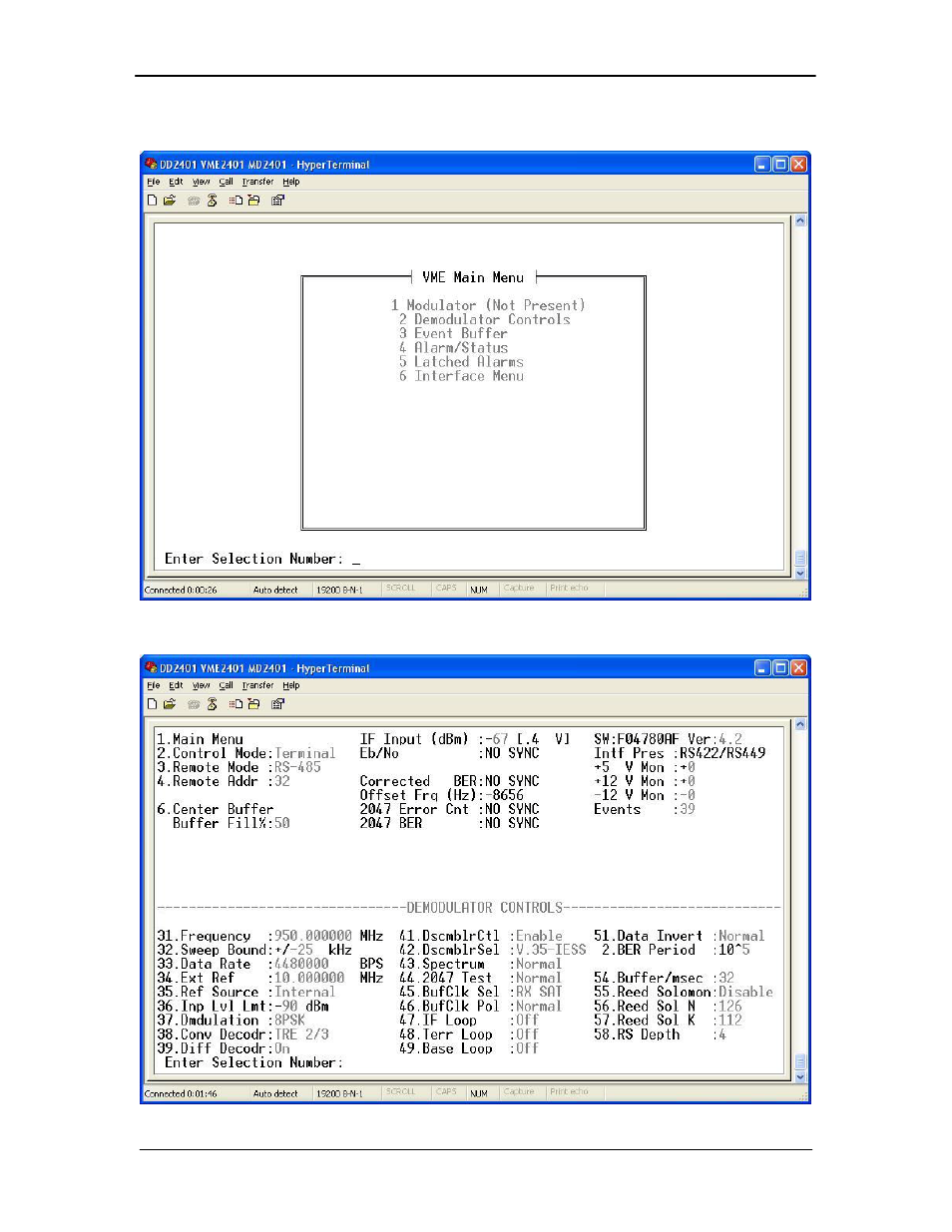 Comtech EF Data DD2401 VME User Manual | Page 27 / 98