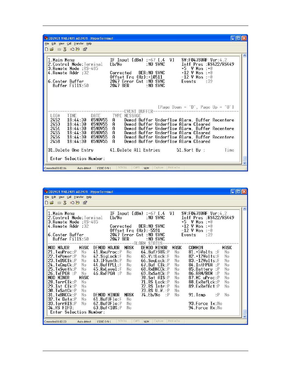 Comtech EF Data DD2401 VME User Manual | Page 28 / 98