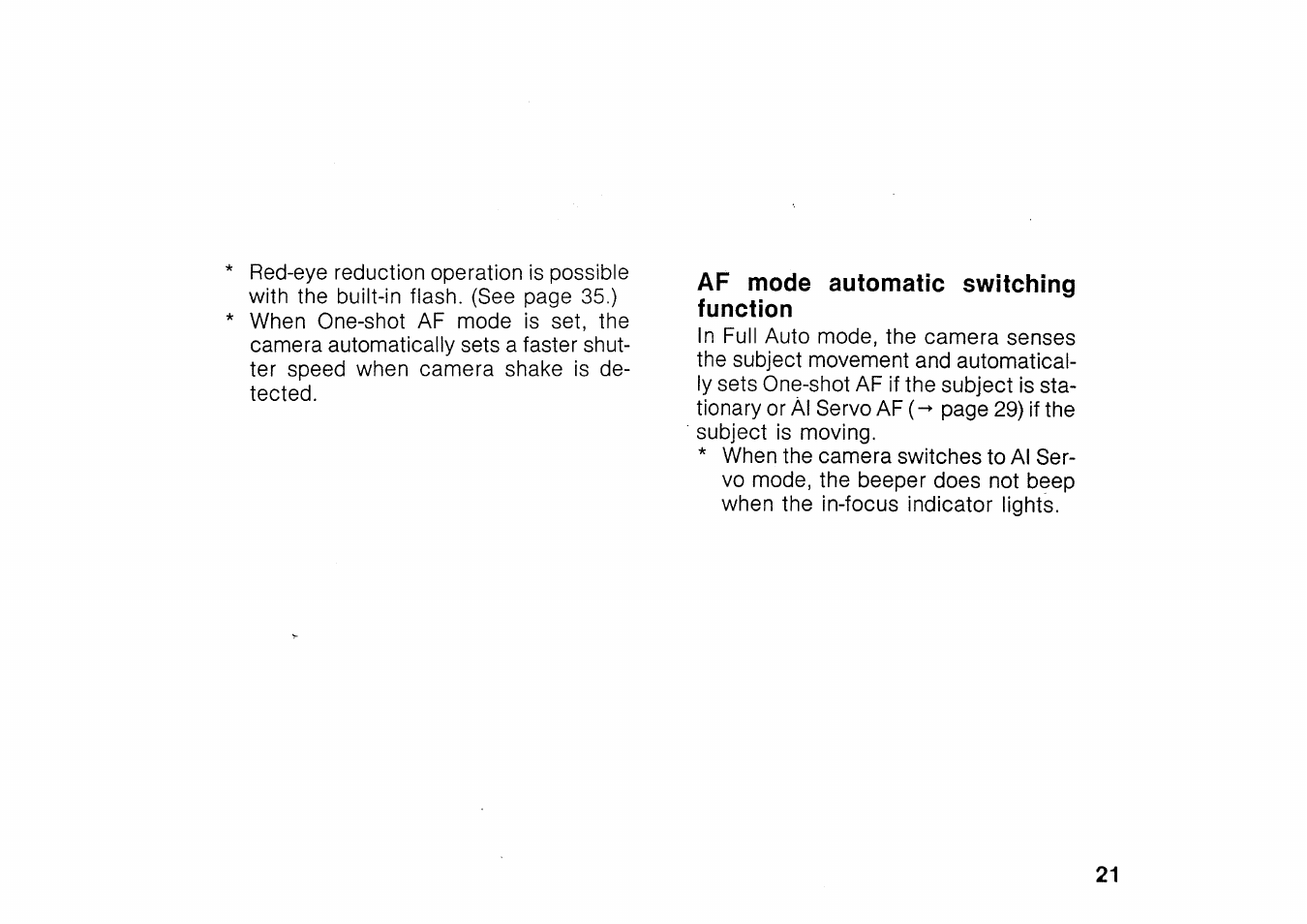 Canon EOS 100 User Manual | Page 21 / 34