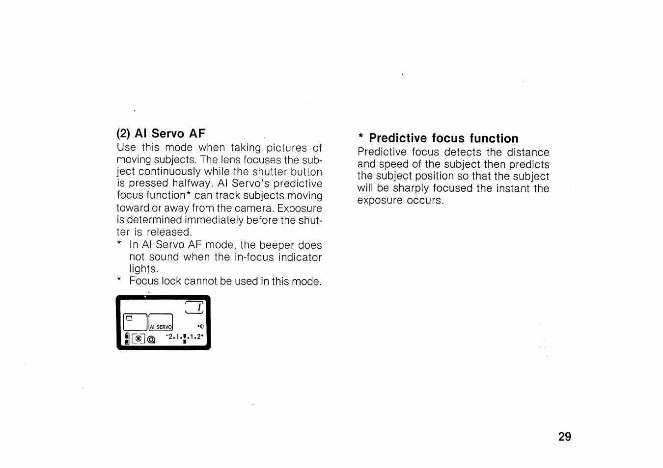 Canon EOS 100 User Manual | Page 29 / 34