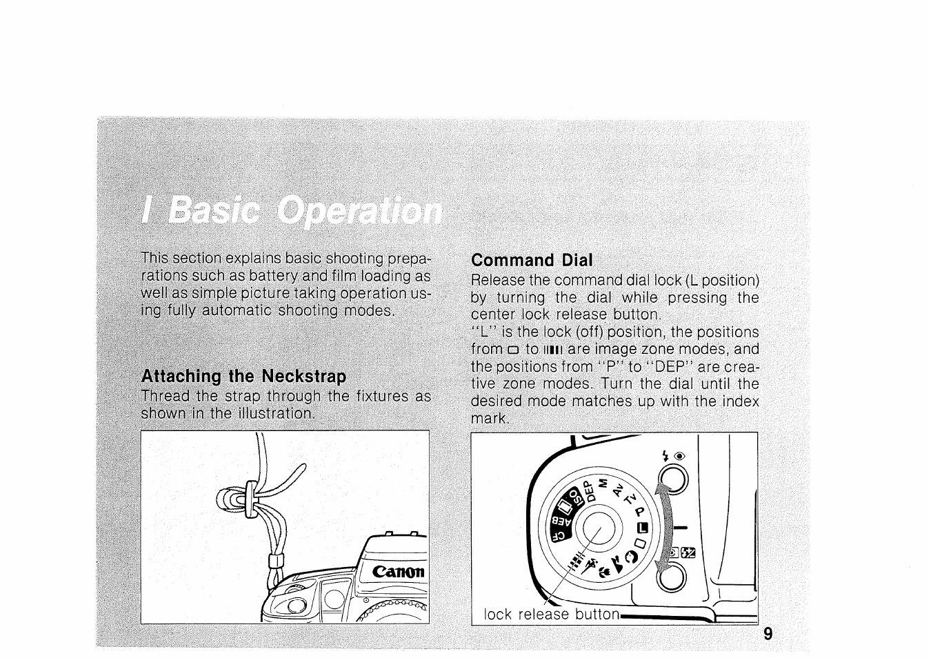 Canon EOS 100 User Manual | Page 9 / 34