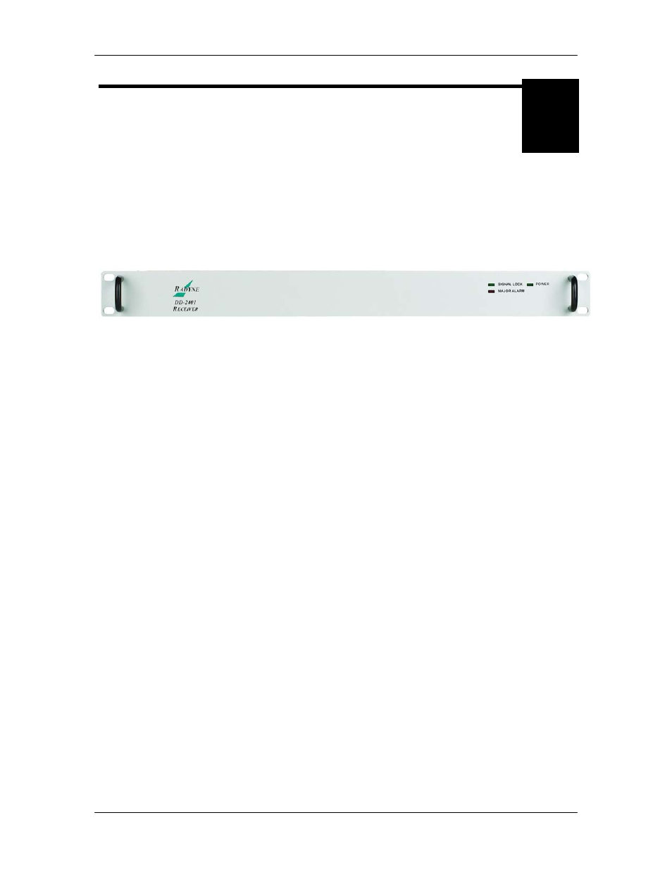 Comtech EF Data DD2401 User Manual | Page 11 / 98