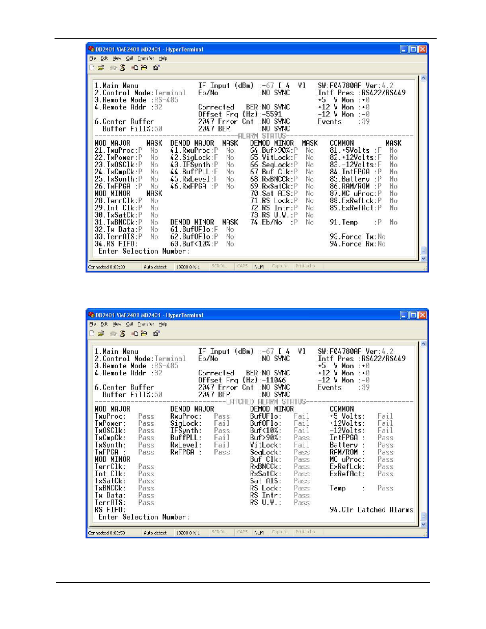 Comtech EF Data MD2401 User Manual | Page 40 / 106