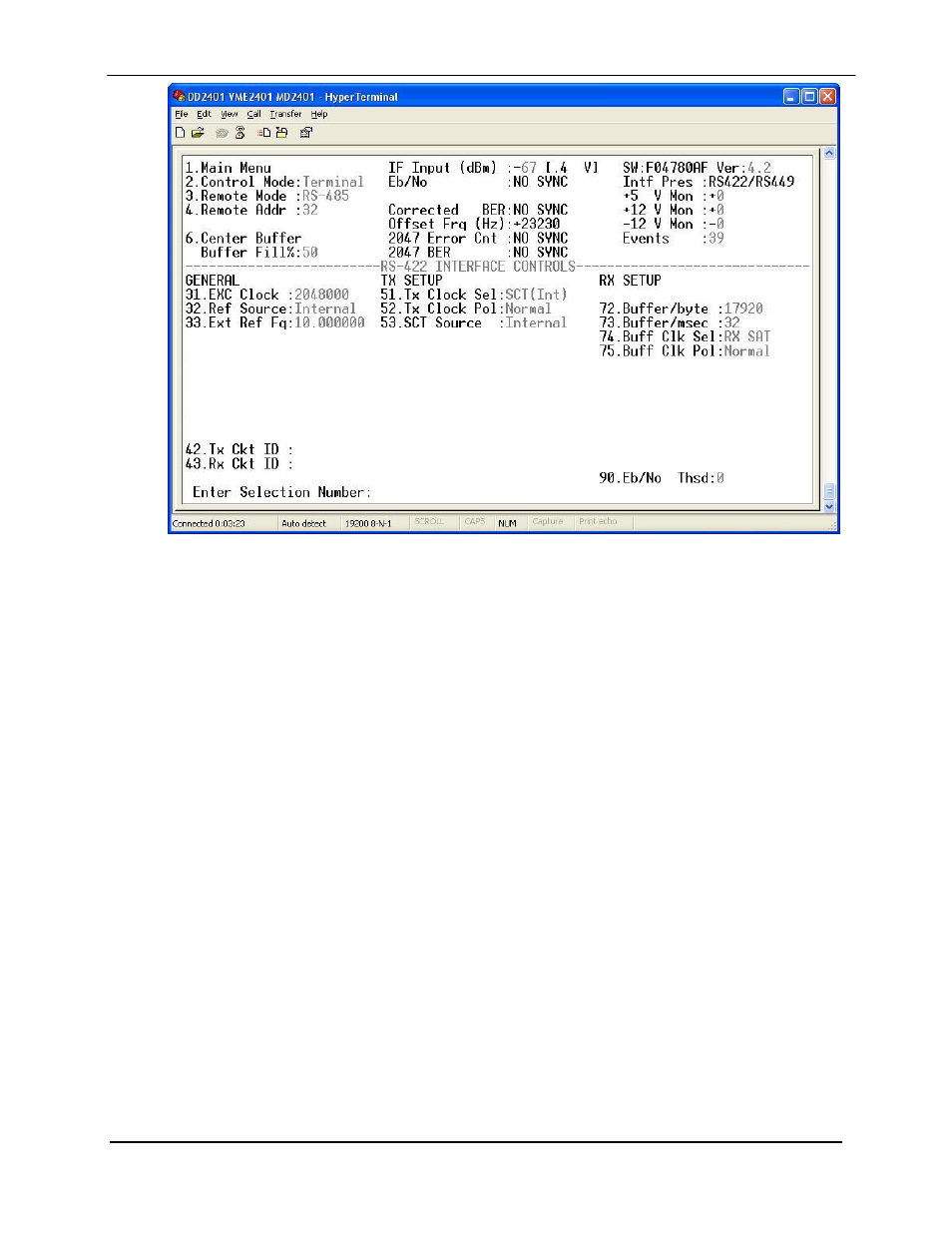 Comtech EF Data MD2401 User Manual | Page 41 / 106