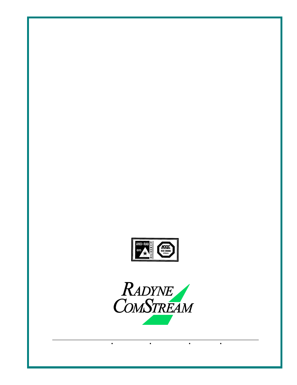 Comtech EF Data DMD2401/DMD2401L User Manual | 199 pages