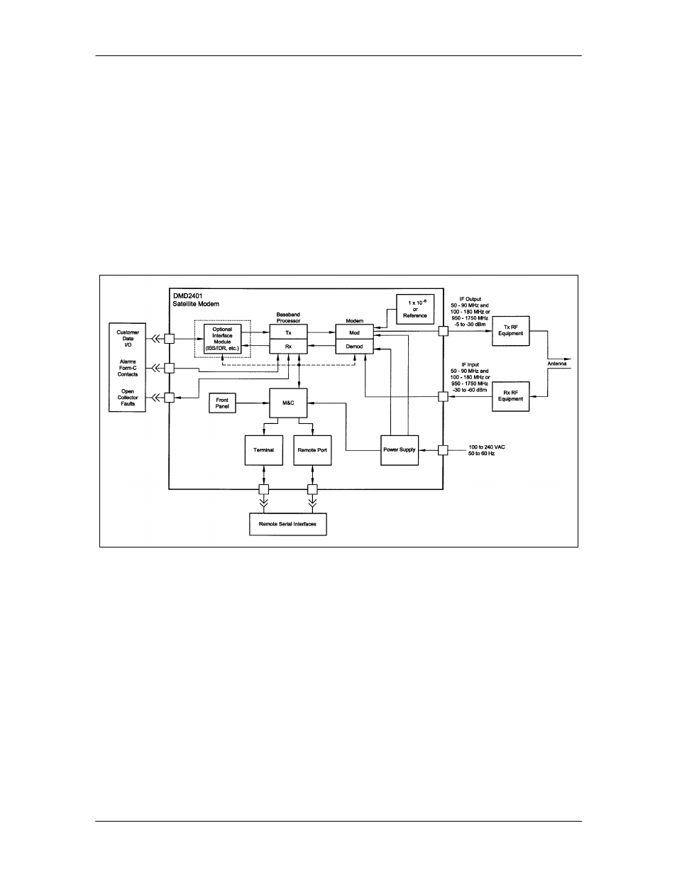 Comtech EF Data DMD2401/DMD2401L User Manual | Page 24 / 199