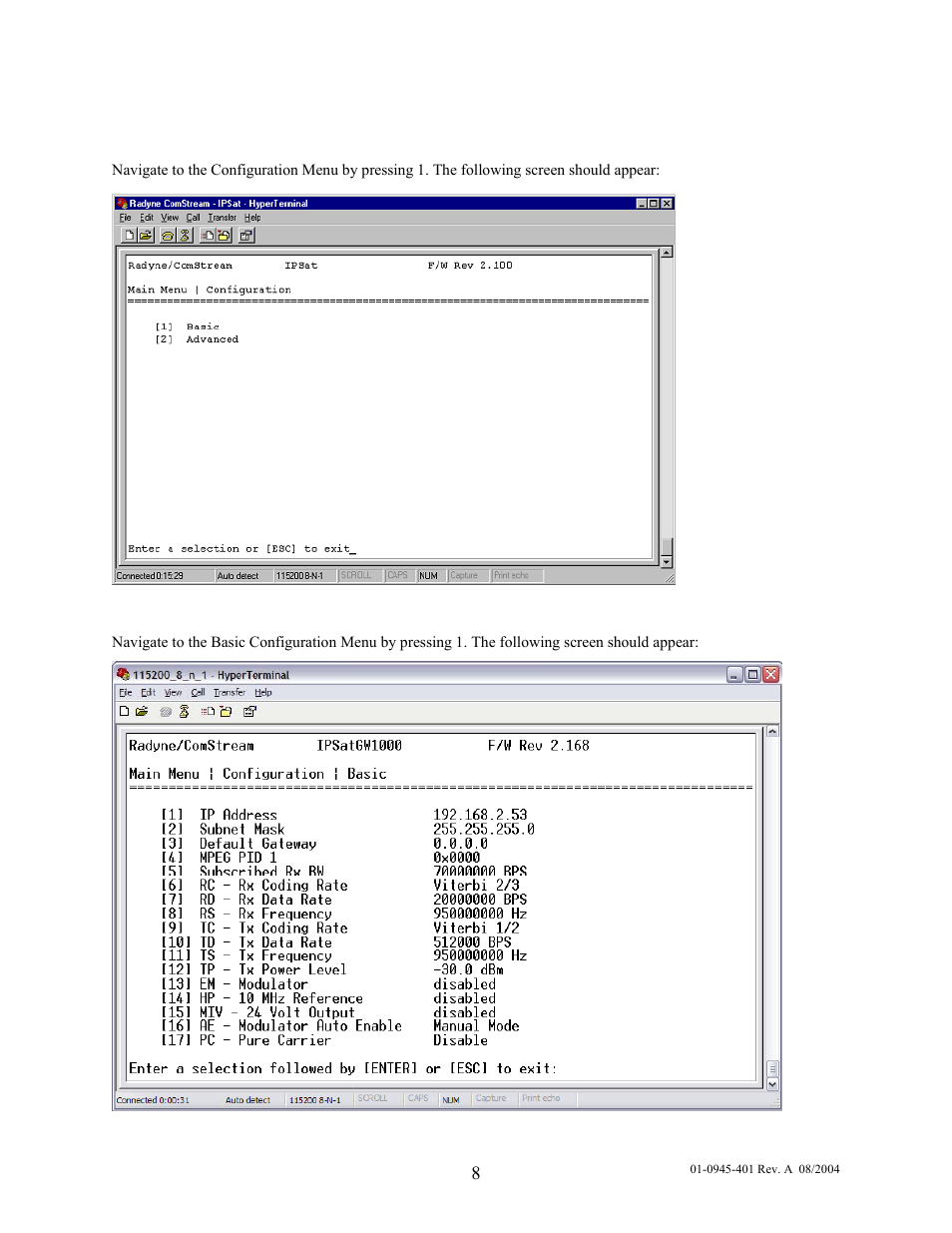 Comtech EF Data IPSat GW1000 User Manual | Page 18 / 51