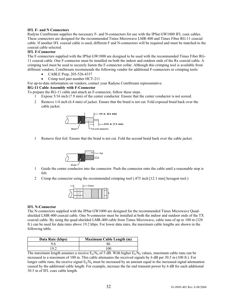 Comtech EF Data IPSat GW1000 User Manual | Page 42 / 51
