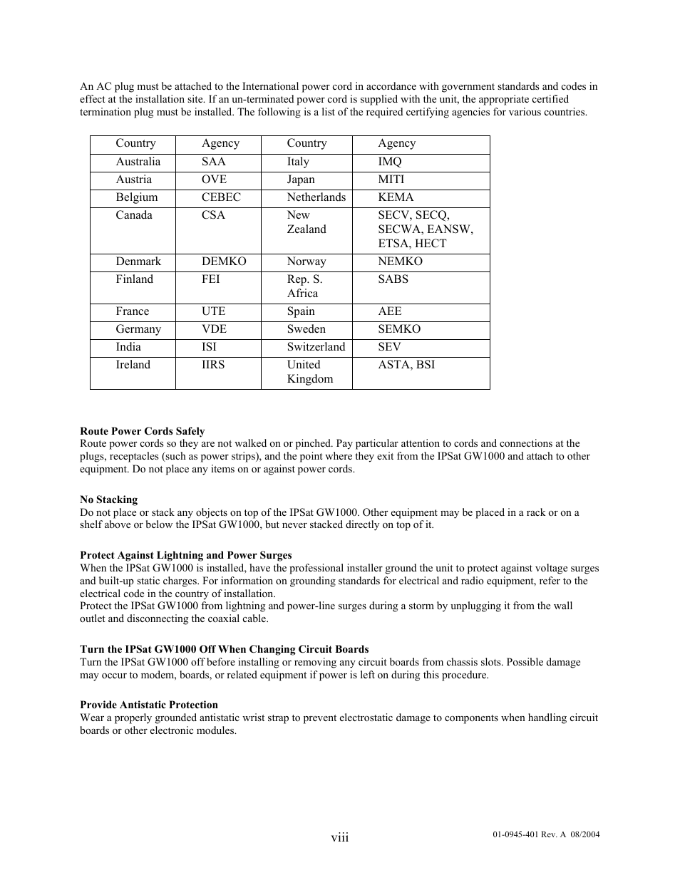 Comtech EF Data IPSat GW1000 User Manual | Page 9 / 51