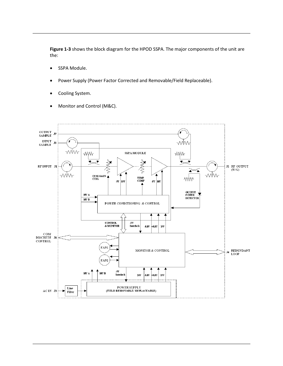 3 theory of operation | Comtech EF Data HPOD User Manual | Page 22 / 150