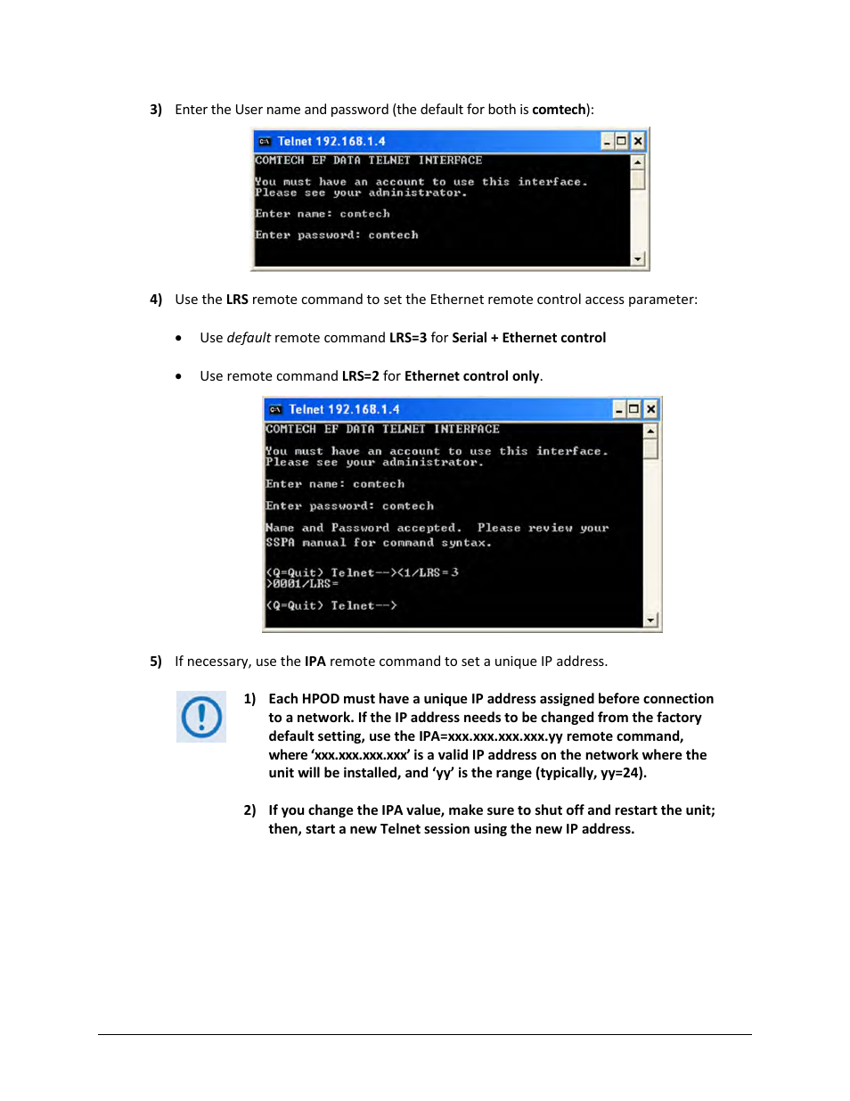 Comtech EF Data HPOD User Manual | Page 55 / 150