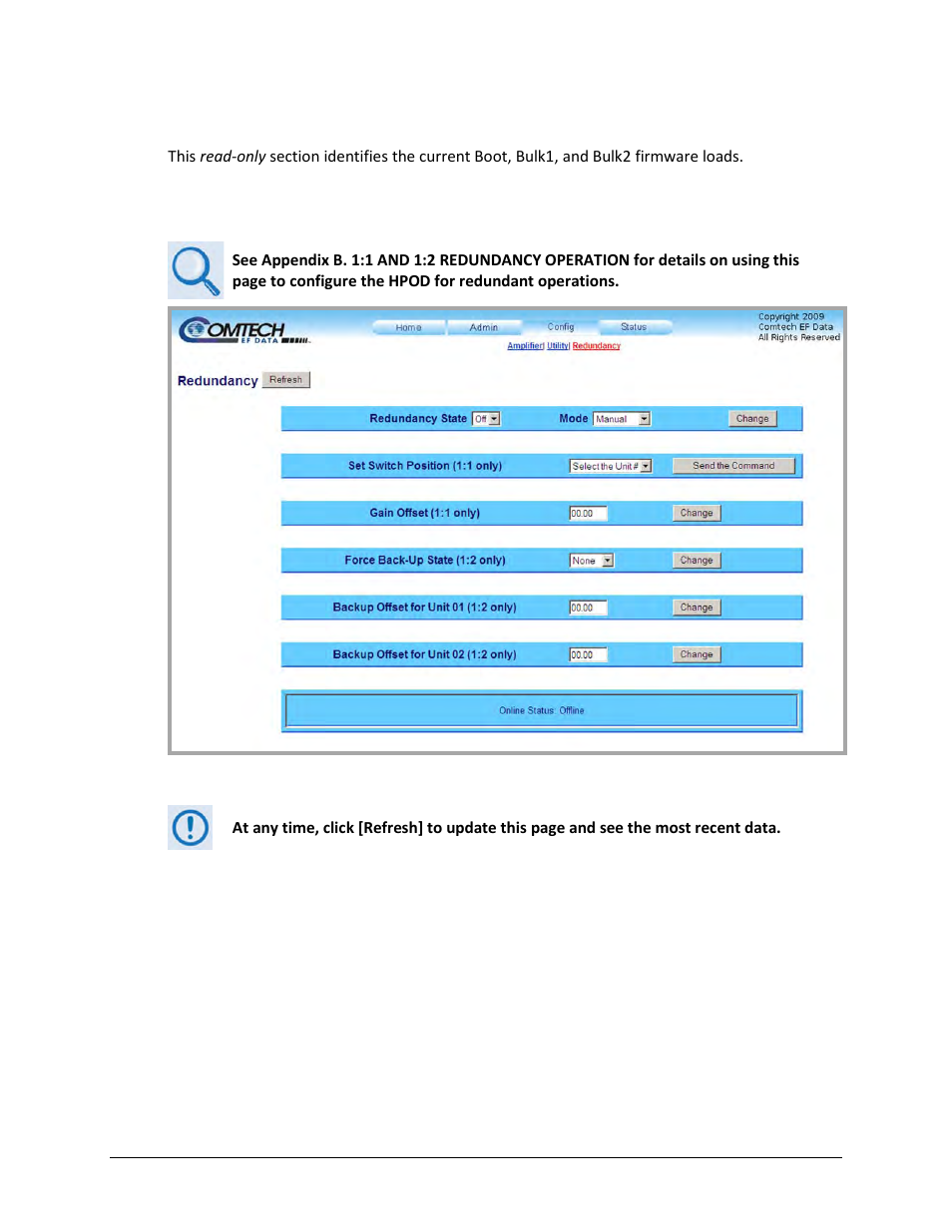 Comtech EF Data HPOD User Manual | Page 66 / 150