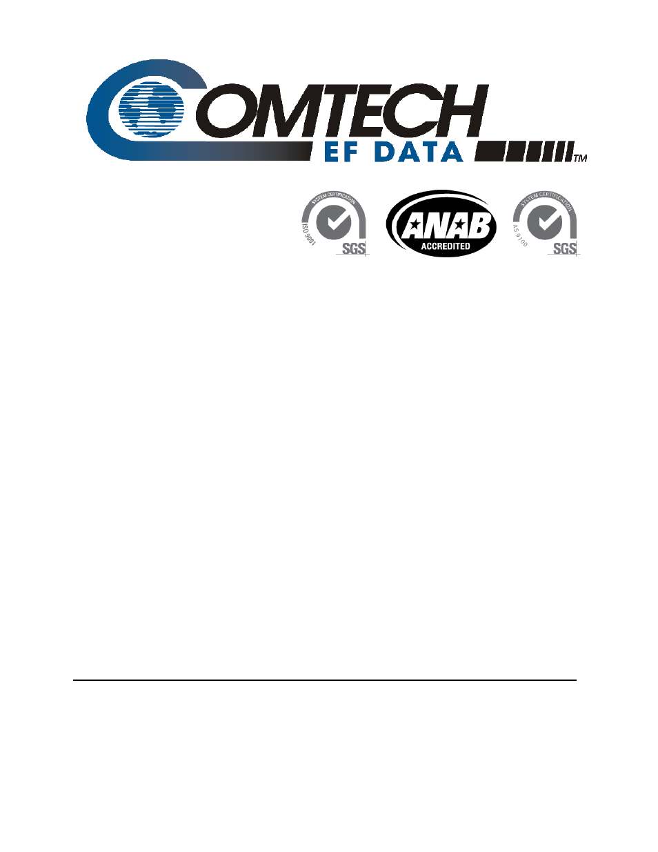 Comtech EF Data LPOD User Manual | 218 pages