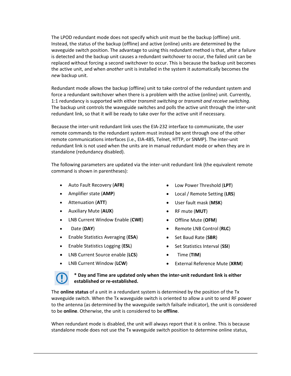 Comtech EF Data LPOD User Manual | Page 140 / 218