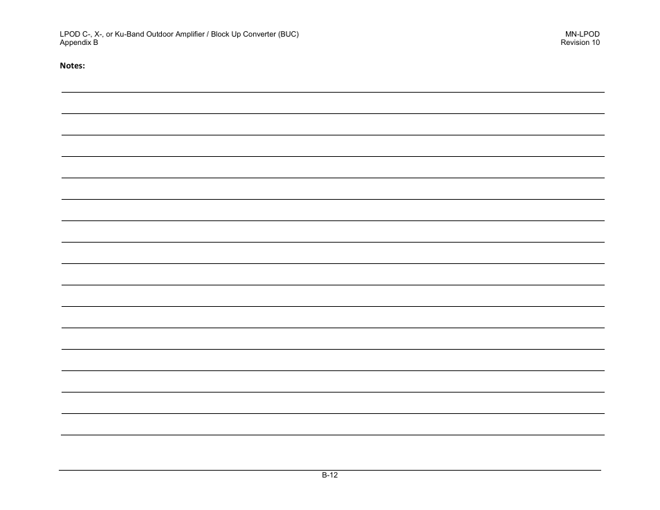 Comtech EF Data LPOD User Manual | Page 204 / 218