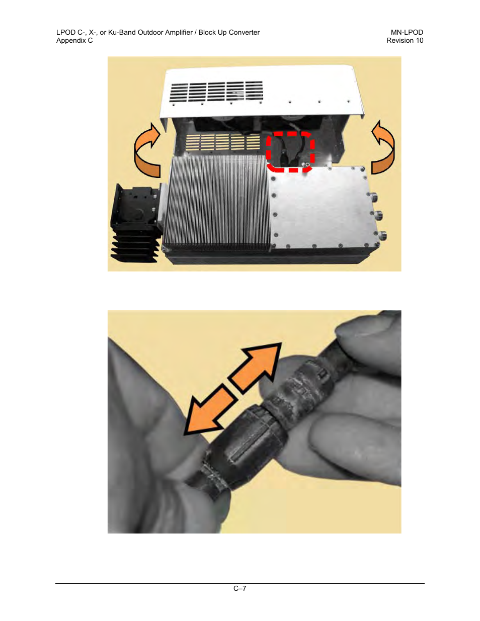 Figure c-9, Ee figure c-10 | Comtech EF Data LPOD User Manual | Page 211 / 218