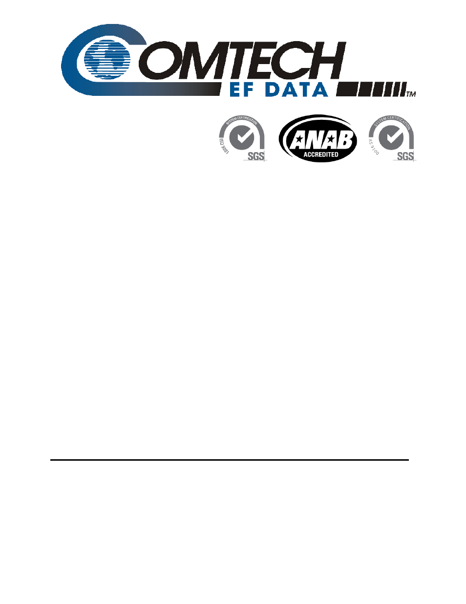 Inside cover, Lpod | Comtech EF Data LPOD User Manual | Page 3 / 218