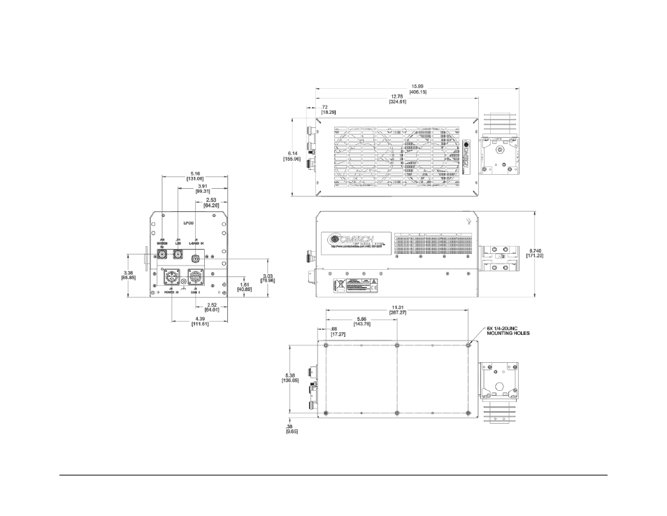 2 lpod ps 1.5 dimensional envelopes | Comtech EF Data LPOD User Manual | Page 35 / 218