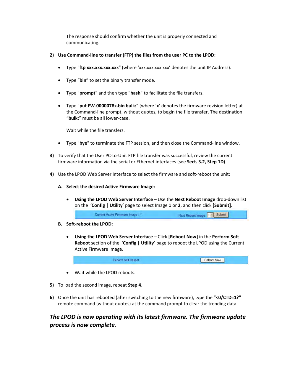 Comtech EF Data LPOD User Manual | Page 64 / 218