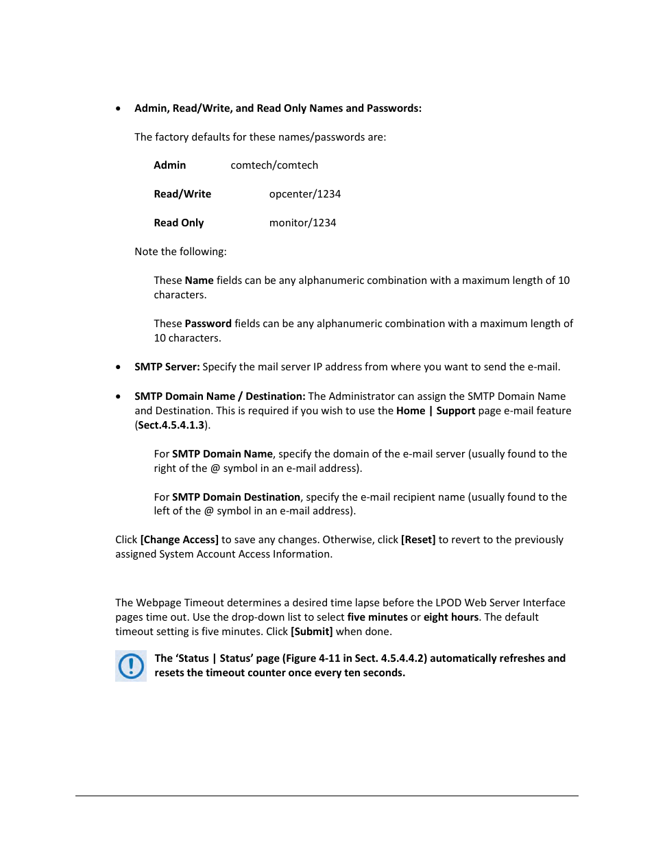 Comtech EF Data LPOD User Manual | Page 80 / 218