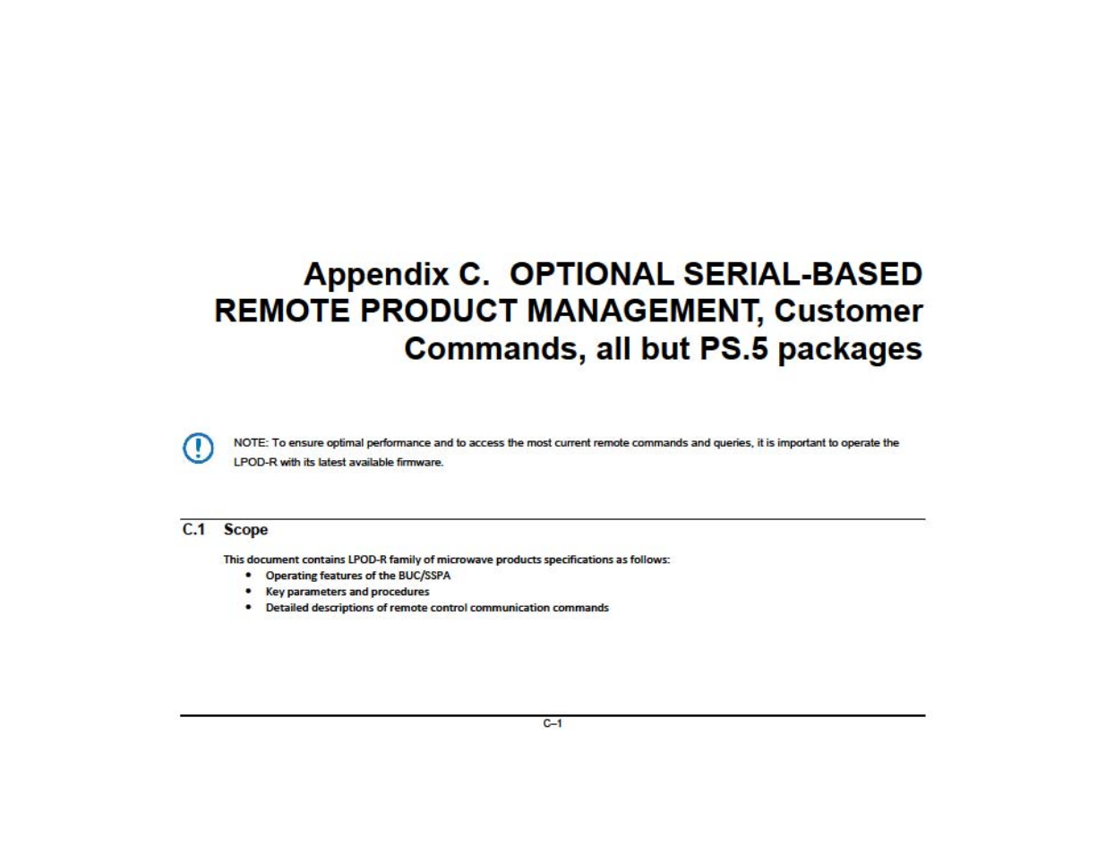 Comtech EF Data LPOD-R User Manual | Page 12 / 154