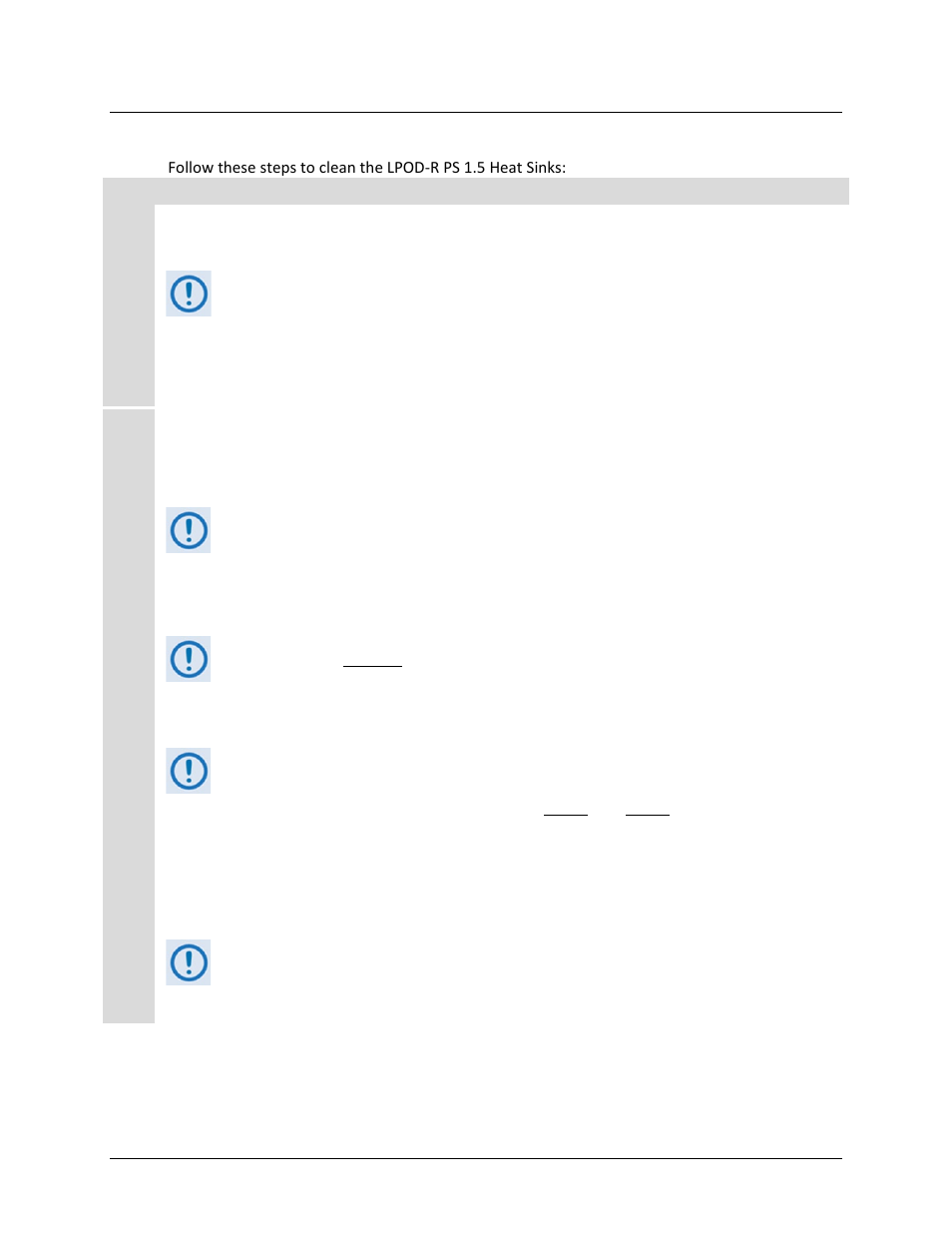 B.4 cleaning the lpod-r ps 1.5 heat sinks (future) | Comtech EF Data LPOD-R User Manual | Page 149 / 154