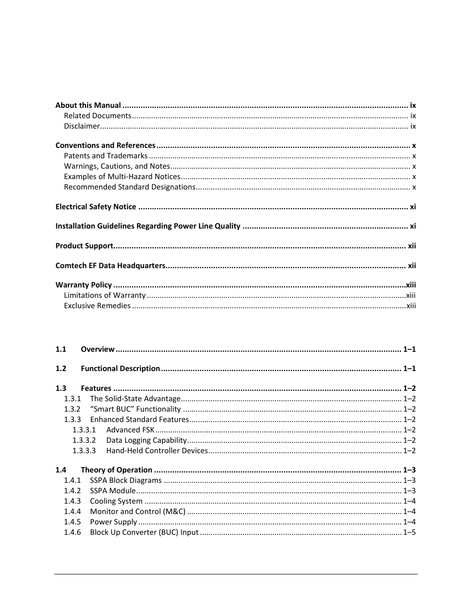 Comtech EF Data LPOD-R User Manual | Page 39 / 154